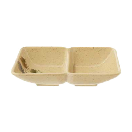 GET Enterprises 037-TK Tokyo™ Sauce Dish 1 Oz. Per Compartment 4" X 3"