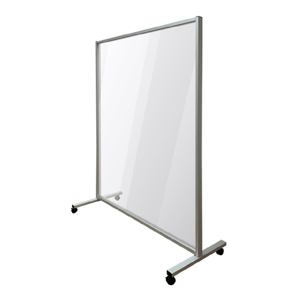 Aarco HAW7260 Stand By Me II™ Protection Shield Mobile 60" X 72"H Acrylic Window