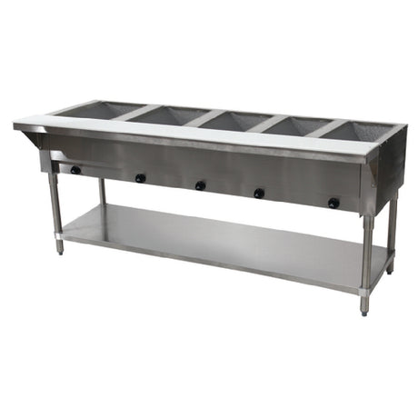 Advance Tabco HF-5G-LP-X Hot Food Table LP Gas 77-3/4"W X 30-5/8"D X 34-3/8"H