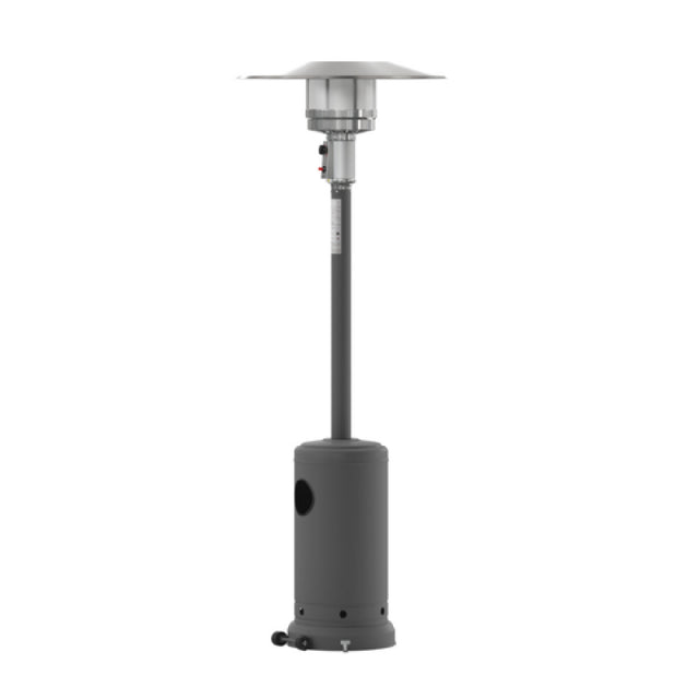 Flash Furniture NAN-HSS-AGH-GY-GG Sol Patio Outdoor Propane Heater 7-1/2' Tall