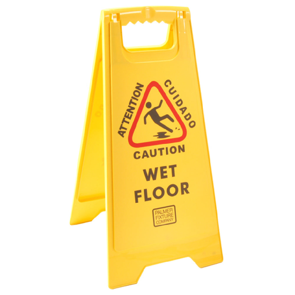 Rubbermaid FG611277YEL Sign Floor Caution A Frame