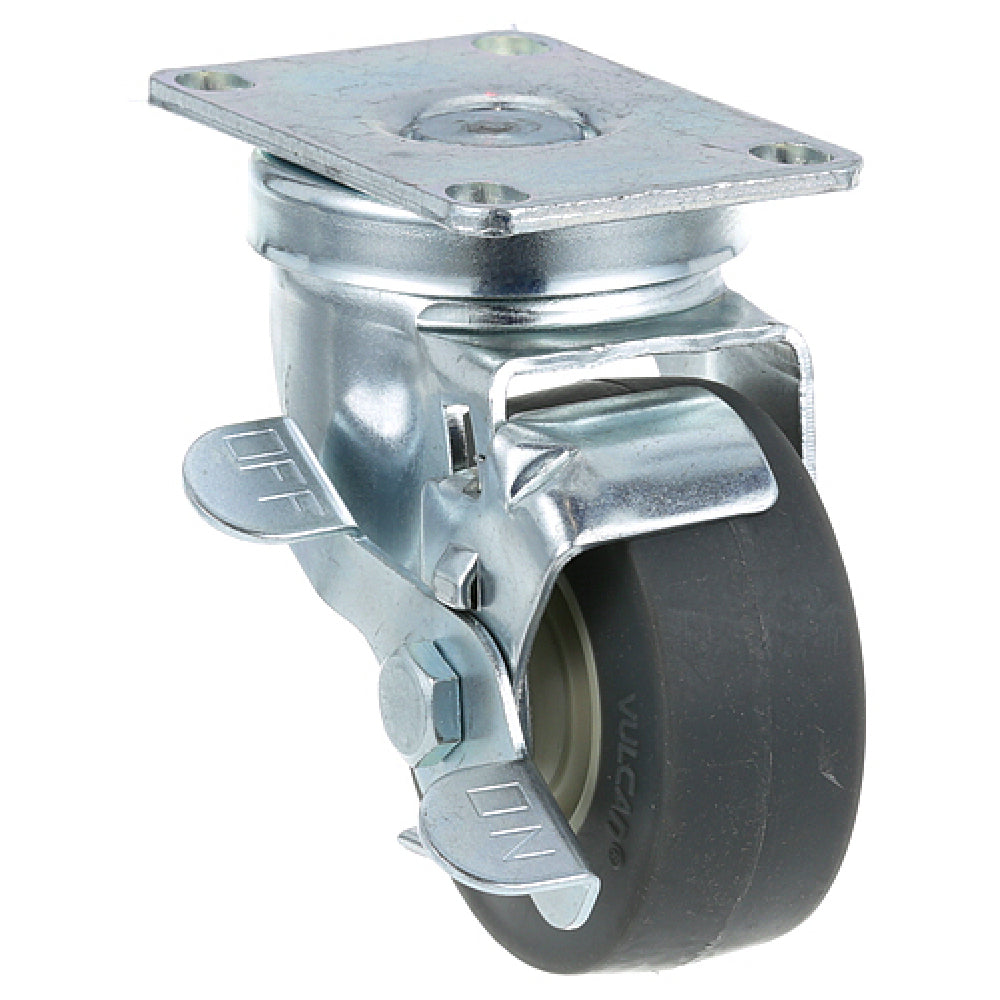 Private Label 262373 Plate Mnt Caster W/brk 3 W 2 3/8 X 3 5/8