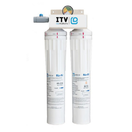 ITV Ice Makers FF-PRESC15 CARTRIDGE Water Treatment System (2) Unit System 4 Gpm