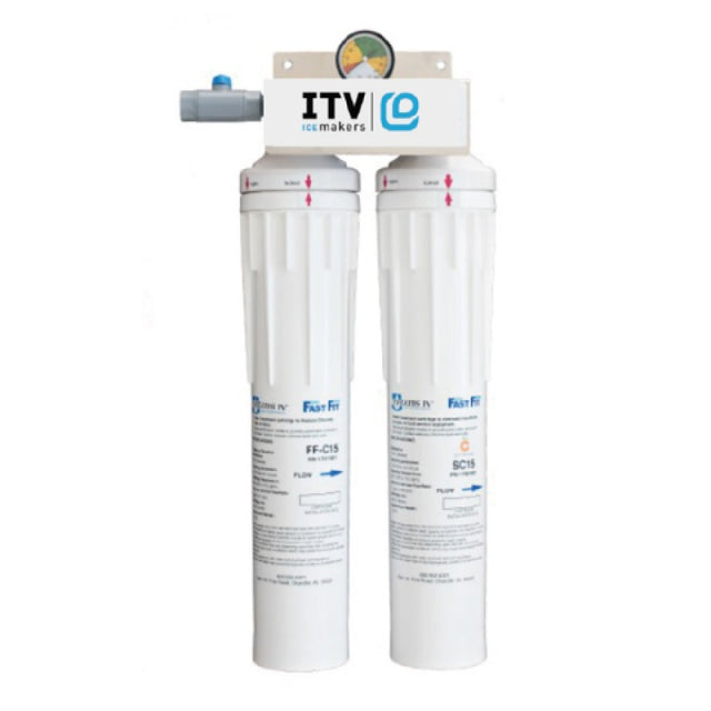 ITV Ice Makers FF-PRESC15 CARTRIDGE Water Treatment System (2) Unit System 4 Gpm