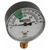 Vulcan Hart 918460 Gauge Water Pressure 0 60 Psi