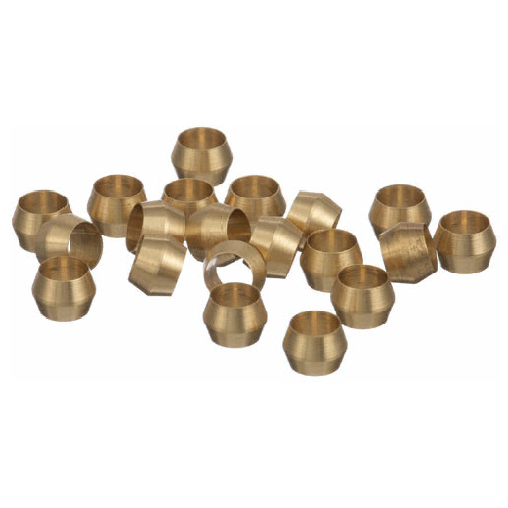 Private Label 263650 Ferrule Brass 1/4" (20/pkg)