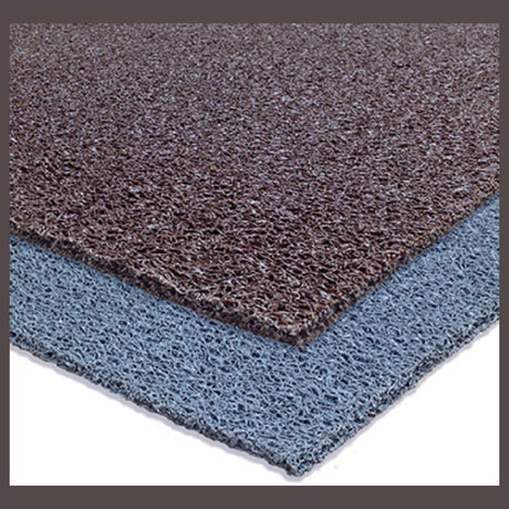 Cactus Mat 1452F-4_BROWN Newport Wet Area Scraper Mat 4'W 3/8" Thick