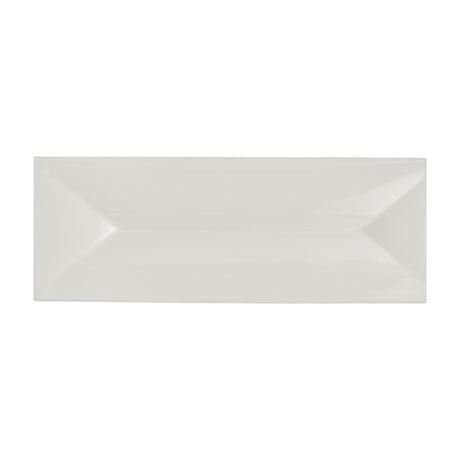 Steelite 51109ST3239 Tray 11.125" X 3.875" X 0.75" White Album