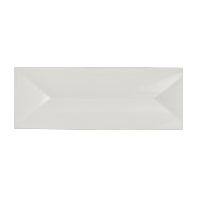 Steelite 51109ST3239 Tray 11.125" X 3.875" X 0.75" White Album