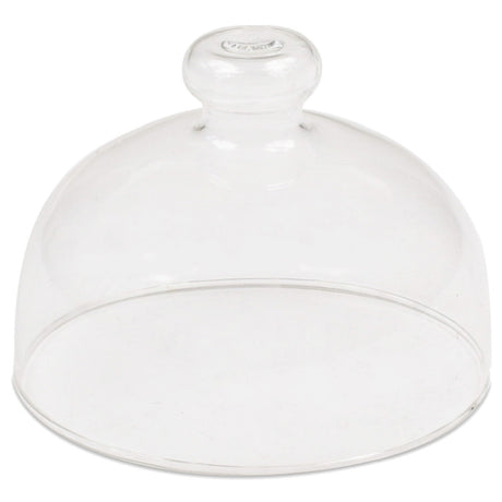 JB Prince R869 Glass Cloche 3-3/8" Dia. X 3"H Round Dome