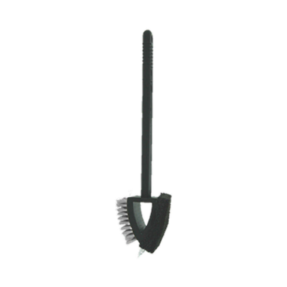 Chef Master 06015SSY Mr. Bar-B-Q® Dual Grill Brush 18" Long Handle