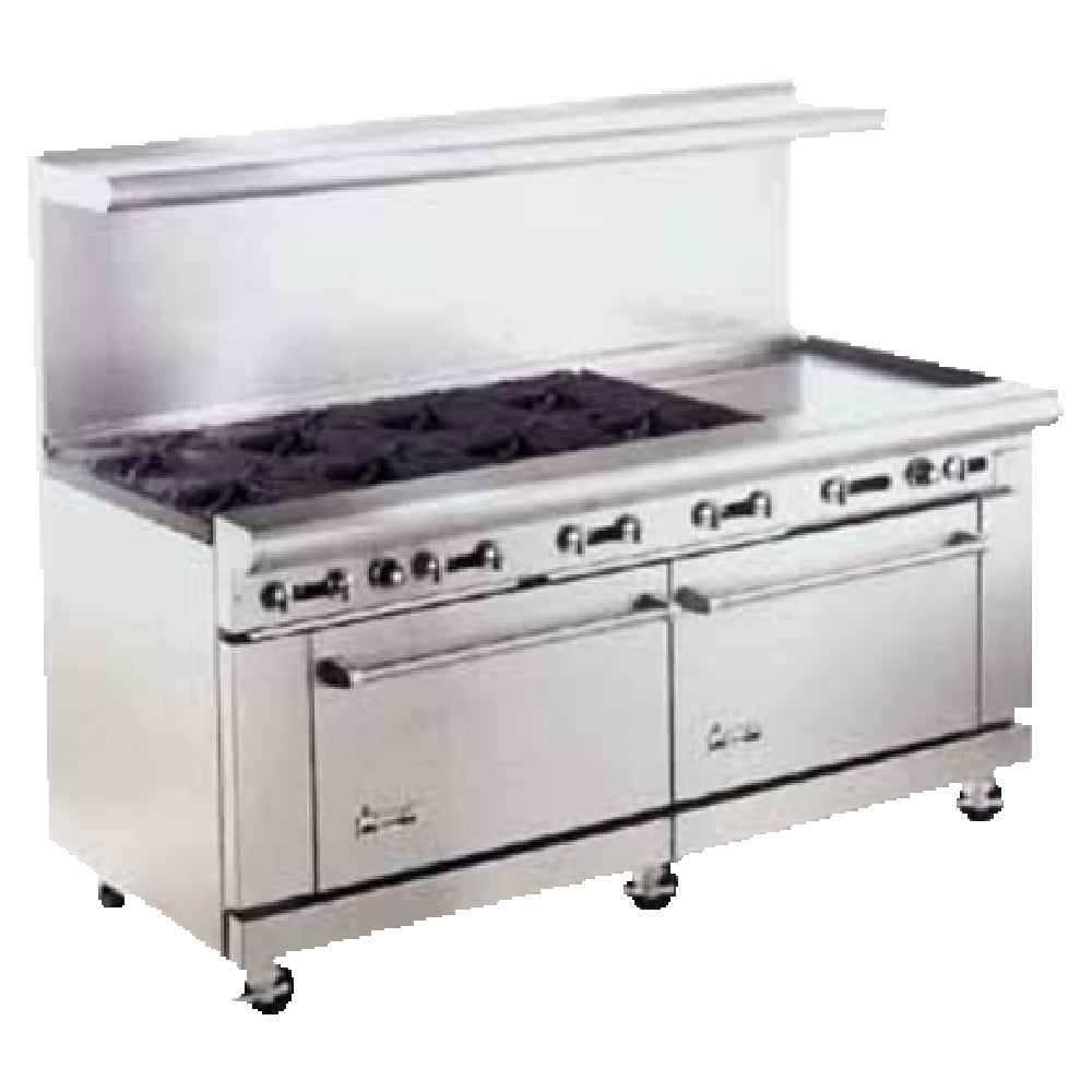 American Range AR-12G-10B - Restaurant Range, Gas, 72"