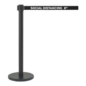 AARCO HBK-7PBK - Form-A-Line™ Crowd Control System, 40"H, Indoor Use