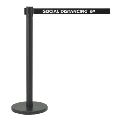 AARCO HBK-7PBK - Form-A-Line™ Crowd Control System, 40"H, Indoor Use
