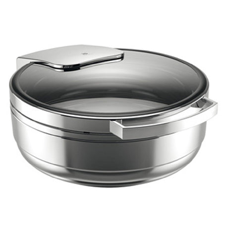 Bauscher Hepp 55.0020.6040 - Induction Chafing Dish, 15-1/4" Dia. X 7-1/2"H, 4-corner Handle