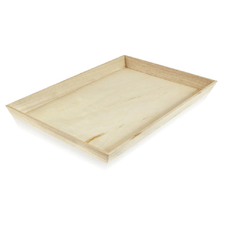 PacknWood 210WOODTRAY39 - Noah39 Tray, 17" X 13" X 1.5", Rectangular