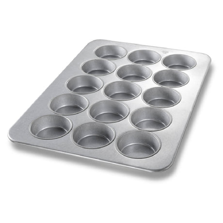 Chicago Metallic 45305 Mini-Cake Pan 17-7/8" X 25-7/8" Overall Makes (15) 4-1/4" Dia. Mini-cakes