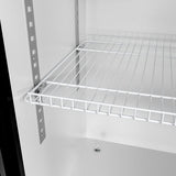 Koolmore KM-MDR-17S KoolMore Slim Commercial Merchandiser Refrigerator 17"W X 19.25"D X 78.20"H