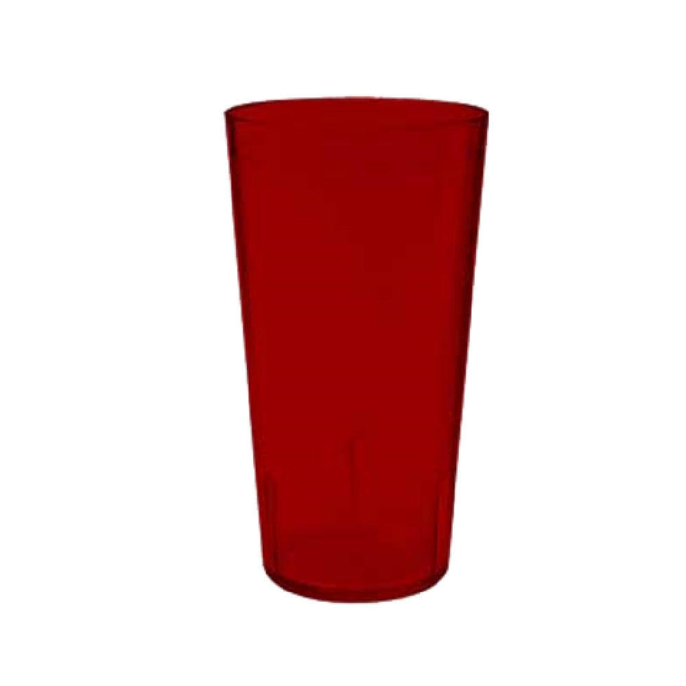 GET Enterprises 6616-1-R Tumbler 16 Oz. (18.1 Oz. Rim Full) 3-1/4" Dia. X 5-3/4"H