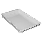 MFG Tray 804008 5269 Storage Container 1 Gallon 18-7/8"L X 11-7/8"W X 1-3/4"H