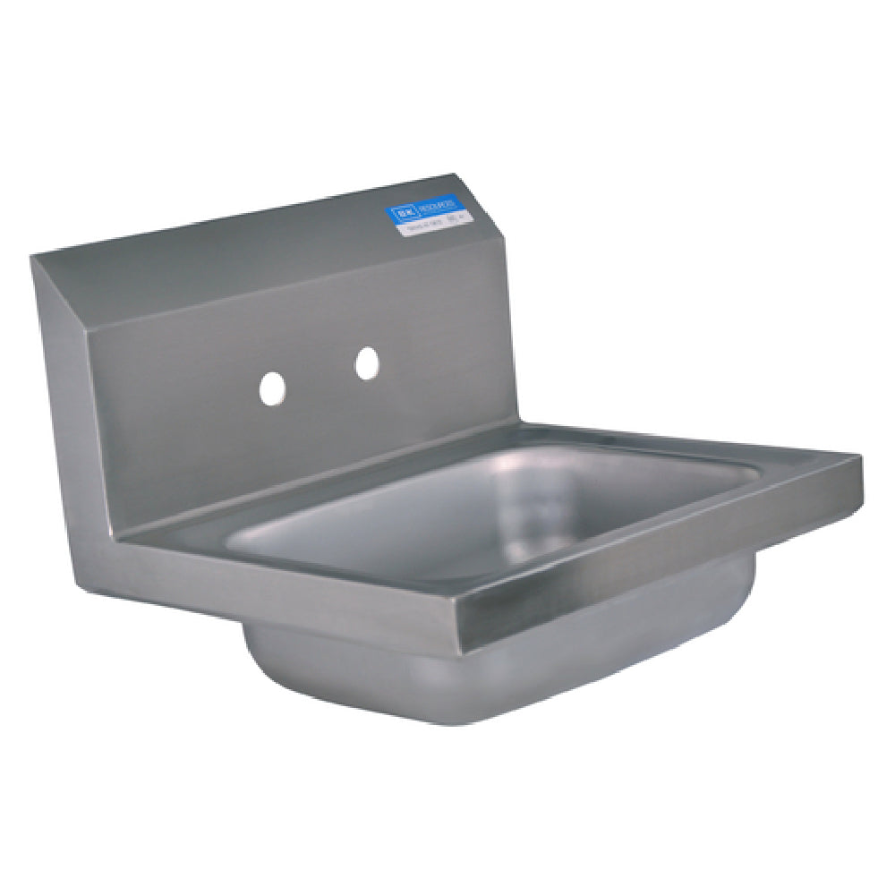 BK Resources BKHS-W-1410 Hand Sink Wall Mount 14" Wide X 10" Front-to-back X 5" Deep Bowl