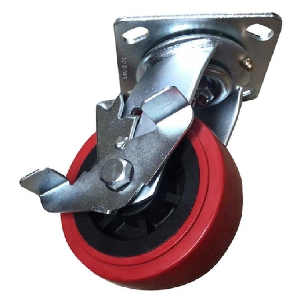 GSW USA KP6111 Industrial Caster 5" Dia. 4" X 4-1/2" Swivel Plate