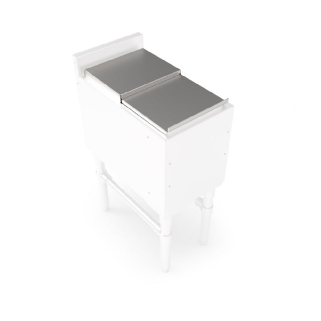 John Boos UBIBL-1812 Slim-line Underbar Ice Bin/Cocktail Unit Lid 12"W X 18"D