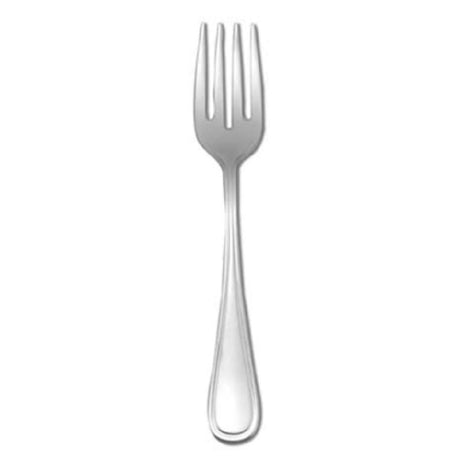 1880 Hospitality B914FSLF Oneida® Salad/Dessert Fork 6-3/8" Curved Border Along Handle