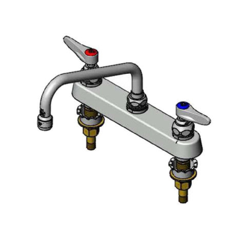 T&S Brass B-1121-XS Faucet 8" Swing Nozzle Deck Mounted