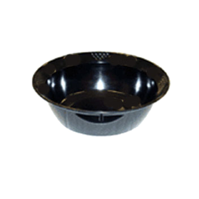 GET Enterprises BB-105-3-BK Sonoma™ Bowl 3 Qt. (3.1 Qt. Rim Full) 10-1/2" Dia. X 3-1/2"H