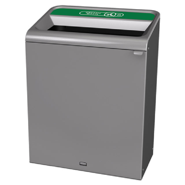 Rubbermaid 1961683 - Configure™ Decorative Organic Waste Recycling Container, Indoor Use