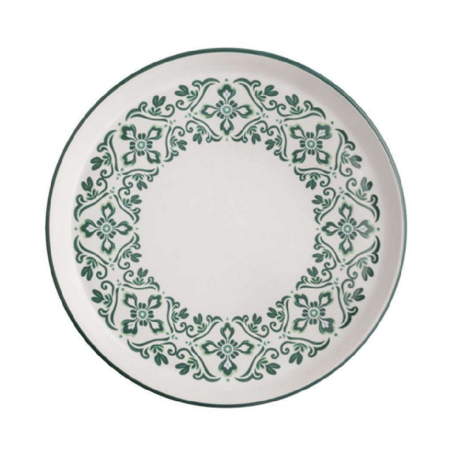 Arc Cardinal FP765 Santa Anita Valentina Forest Green Gourmet Plate (D:10.2'') ['Stoneware']