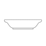 Crestware ALR31 Fruit Bowl 4 Oz. 4-5/8"