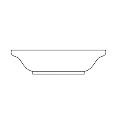 Crestware ALR31 Fruit Bowl 4 Oz. 4-5/8"