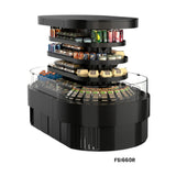 Structural Concepts FSI860R - Oasis® Refrigerated Self-Service Island, 99-3/4"W X 48-1/8"D X 60-1/8"H