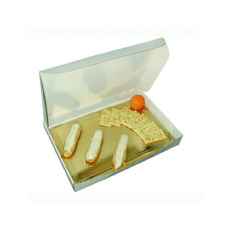 PacknWood 209BLM19 - Catering Box, 11.02"L X 7.48"W X 2.36"H, White