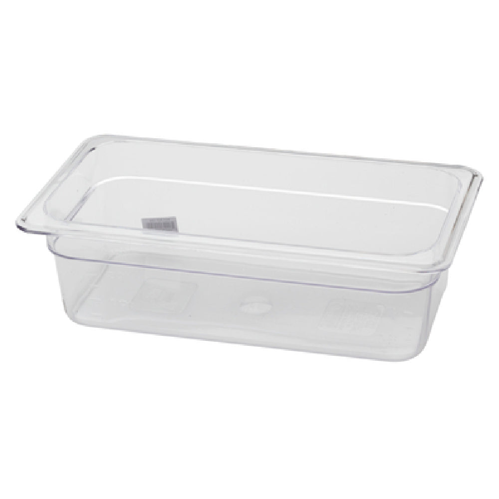 Royal Industries ROY PCP 1304 Food Pan 1/3-size 4" Deep