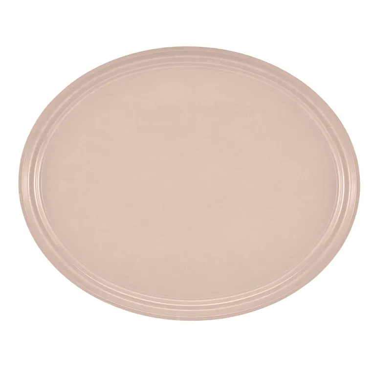Cambro 2700106 Serving Camtray® Oval 22" X 26-7/8" Light Peach