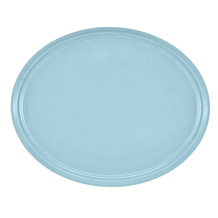 Cambro 2700177 Serving Camtray® Oval 22" X 26-7/8" Sky Blue