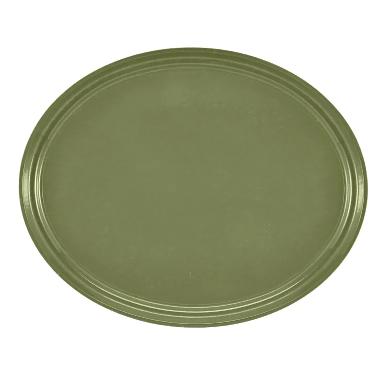 Cambro 2700428 Serving Camtray® Oval 22" X 26-7/8" Olive Green
