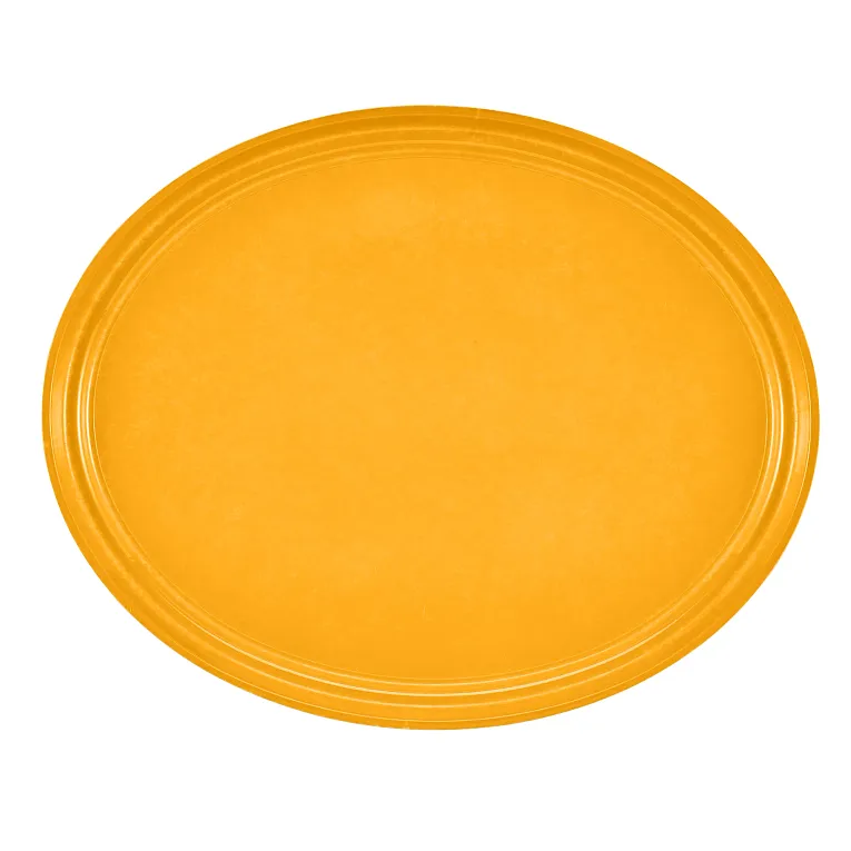 Cambro 2700504 Serving Camtray® Oval 22" X 26-7/8" Mustard