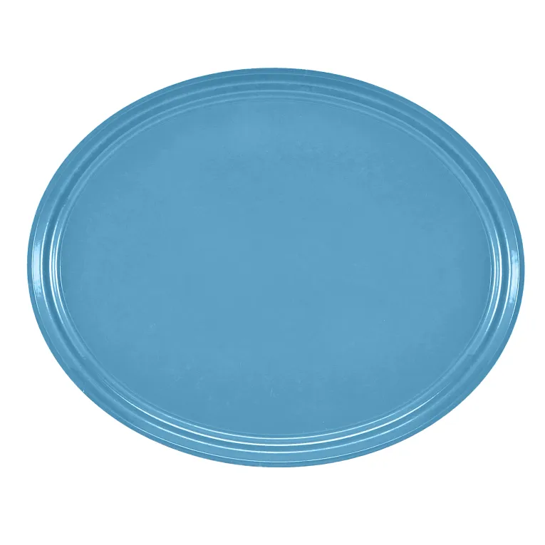 Cambro 2700518 Serving Camtray® Oval 22" X 26-7/8" Robin Egg Blue