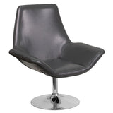 Flash Furniture CH-102242-GY-GG Hercules Sabrina Series Swivel Reception Chair