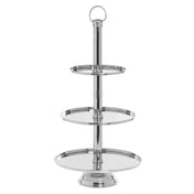 Hubert 13581 - Display Stand, 3-tier, 12" Dia. X 22"H