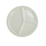 Yanco MS-710IV Milestone Compartment Plate 10" Dia. 3-compartments