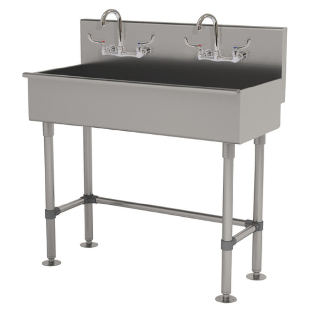 Advance Tabco 19-FM-40-ADA-F Multiwash Hand Sink With Stainless Steel Legs And Flanged Feet