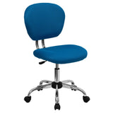 Flash Furniture H-2376-F-TUR-GG Swivel Task Chair 33-1/2" To 37-1/2" Adjustable Height