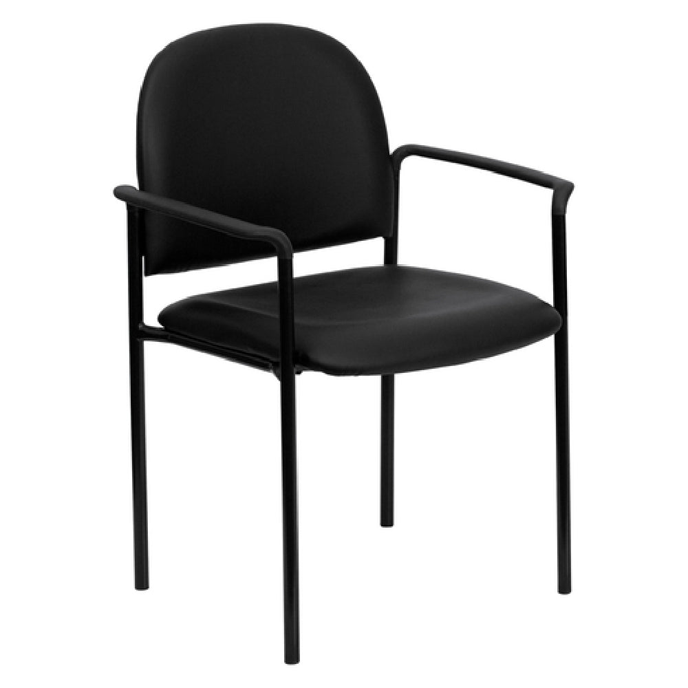 Flash Furniture BT-516-1-VINYL-GG Stacking Side Reception Chair 250 Lb. Weight Capacity