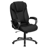 Flash Furniture BT-9066-BK-GG Executive Swivel Office Chair 46-1/4" To 50" Adjustable Height