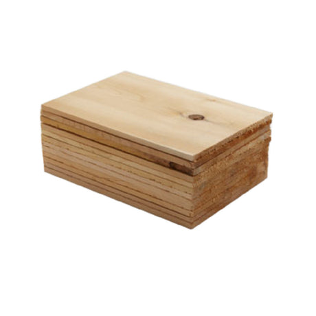 American Metalcraft CWP8 Cedar Wood Planks 8" X 5-1/2" X 1/4" For Cooking Over Open Flames